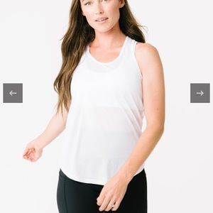 Zyia vented open back tank